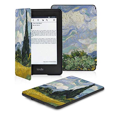 Case for All-New Kindle 10th Generatiobn 2019 Release, Slim Lightweight Folio Smart Cover with Auto Wake/Sleep, Not Fits Kindle Paperwhite (2019 Kindle 10th Generatiobn, Tree)