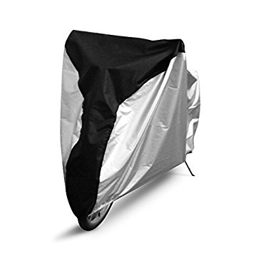 Ohuhu Bike Cover 190T Extra Heavy Duty Outdoor Waterproof Bicycle Cover for Mountain Bike, Road Bike