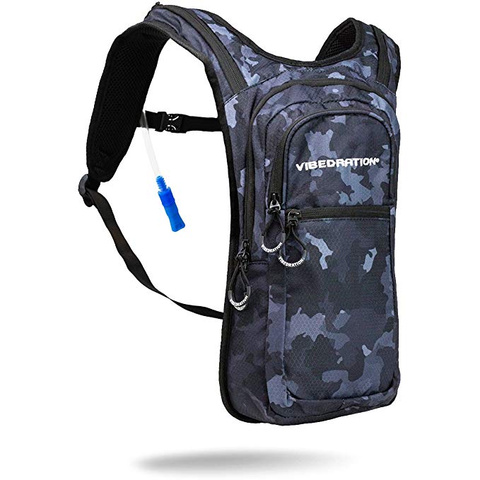 Vibedration Festival Hydration Pack | 2L Water Capacity | Rave Hydration, Festival Fashion, Hiking & Camping