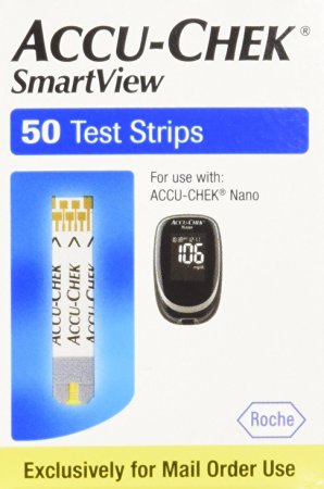 Accu Chek Smart View Test Strips 100 Strips 2x50pack Sold By Diabetic Corner