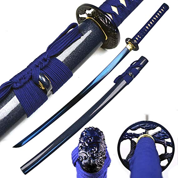 Ace Martial Arts Supply Classic Handmade Samurai Katana Sharp Sword-Musha