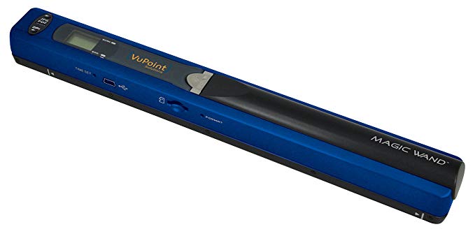 VuPoint Magic Wand Hand Scanner - PDS-ST415BU-VP Blue