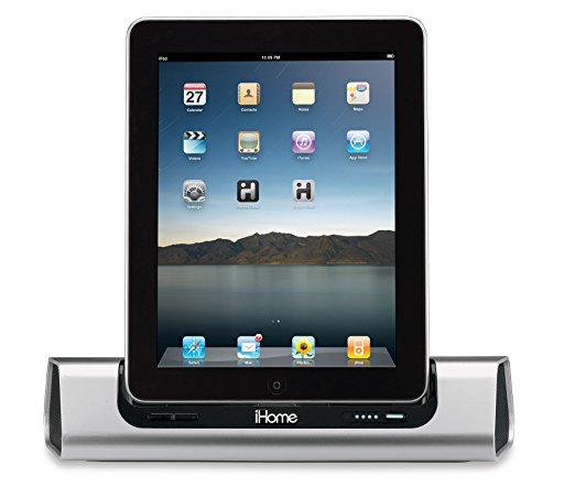 iHome iD9 App-Friendly 30-Pin iPod/iPhone/iPad Speaker Dock (Not Compatible w/ iPhone 5/6 or any Lightning Compatible Models) (Discontinued by Manufacturer)
