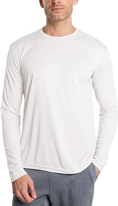 Vapor Apparel Men's Made in USA UPF 50  UV Sun Protection Outdoor Performance Long Sleeve T-Shirt