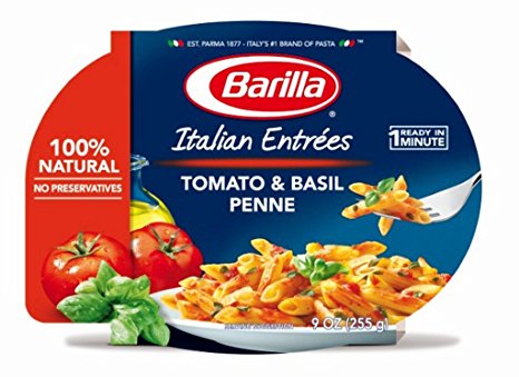 Barilla Italian Entrees, Tomato and Basil Penne, 9 Ounce