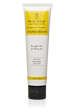Deep Steep Hand Cream, Grapefruit Bergamot, 2 Ounce