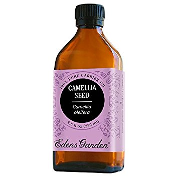 Camellia Seed 100% Pure Carrier/ Base Oil- 8.4 oz (250 ml) by Edens Garden