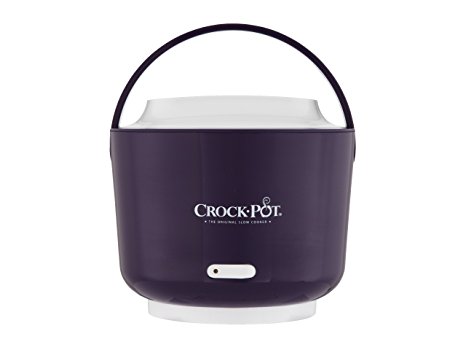 Crock-Pot SCCPLC240-PR-SHP Lunch Crock Food Warmer, 24-Ounce, Purple