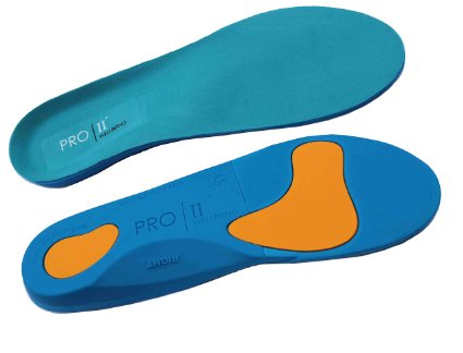 Pro11 wellbeing Orthotic sports insoles for trainers walking or work boots shoes