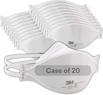 3M Aura Particulate Respirator 9210 , N95, Disposable Respirators, Individually Wrapped