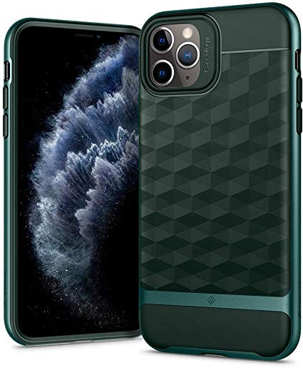 Caseology Parallax for Apple iPhone 11 Pro Max Case (2019) - Midnight Green