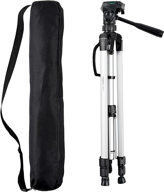 Amazon Basics 60-Inch Lightweight Tripod with Bag