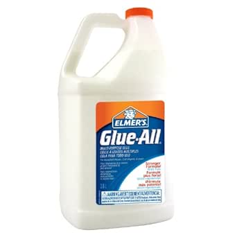 Elmer's 6155060395 Glue-All Multi-Purpose Glue, 3.8 L (1 Gallon) Jug