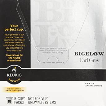 Keurig - Bigelow Earl Grey Black Tea K-Cups (18-Pack)