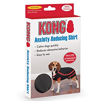 KONG Anxiety Reducing Pet Shirt, Black