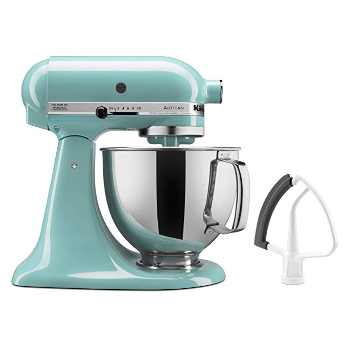 KitchenAid KSM150FEAQ Artisan Bundle Stand Mixers, 5 quart, Aqua Sky