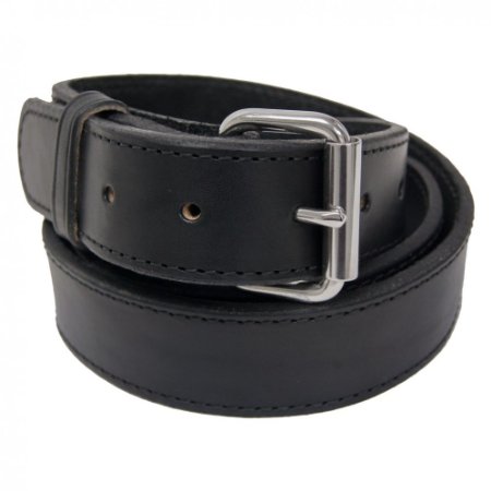 Hanks Stitched Gunner Belts -15 - BEST VALUE IN A CONCEALED CARRY BELT - USA Made - 13-14OZ Leather - 100 YEAR WARRANTY