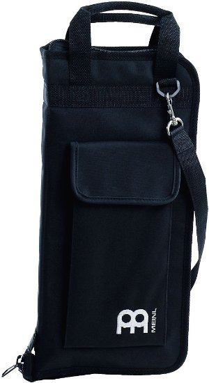 Meinl Percussion MSB-1 Standard Drum Stick/Mallet Bag with External Pocket, Black