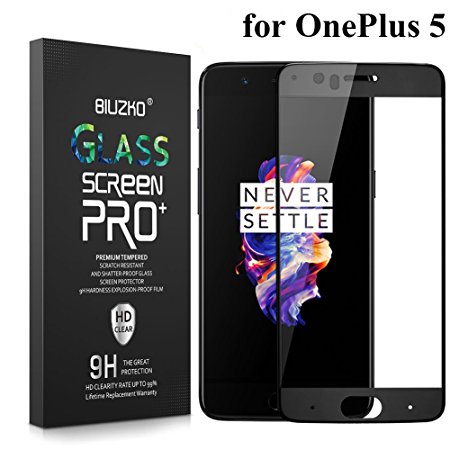 BIUZKO Screen Protector For OnePlus 5