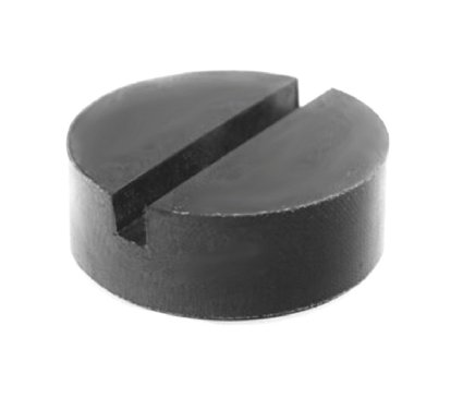 Universal Small Slotted Rubber Jack Pad Frame Rail Protector
