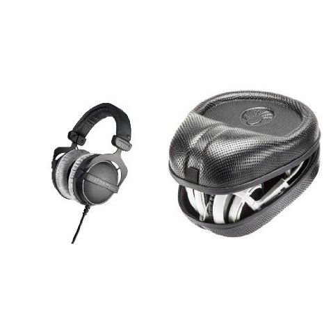 Beyerdynamic DT 770 PRO, 250 ohms Bundle with Headphone Case