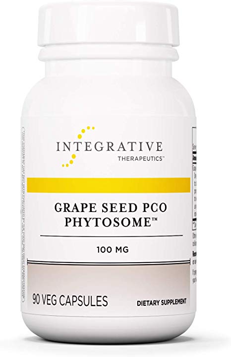 Integrative Therapeutics - Grape Seed PCO Phytosome 100 mg - Healthy Aging Support Formula - 90 Capsules