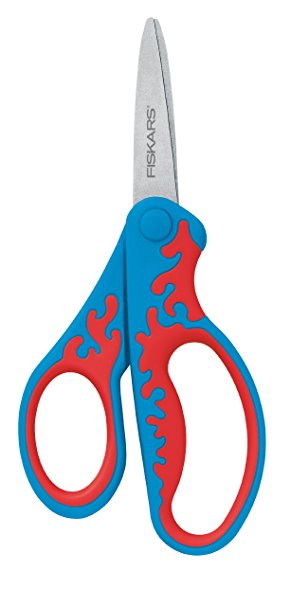Fiskars 5 Inch Left Handed Pointed-tip Kids Scissors