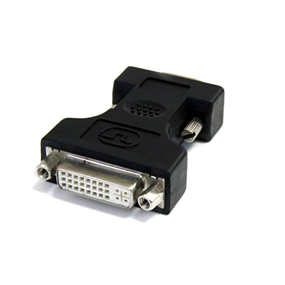 StarTech.com DVIVGAFMBK DVI to VGA Cable Adapter, F/M (Black)