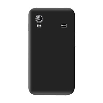 Amzer Soft Gel TPU Gloss Skin Case for Samsung Galaxy Ace S5830 - Black - 1 Pack - Case