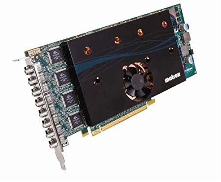 Matrox M9188 Graphic Card (2 GB, PCI-E x16, 8 Port)