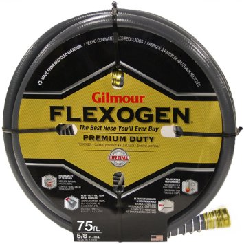 Gilmour 10058075 8-ply Flexogen Hose 58-Inch-by-75-Foot grey