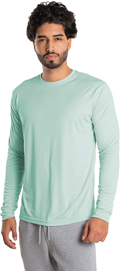 Vapor Apparel Men’s UPF 50  UV Sun Protection Long Sleeve Performance T-Shirt for Sports and Outdoor Lifestyle