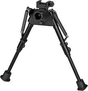 Harris Bipods S-BRP Bipod Picatinny Rail Mount 6-9" Black