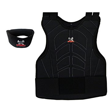 Maddog® Sports Padded Chest Protector w/ Neck Protector Safety Combo