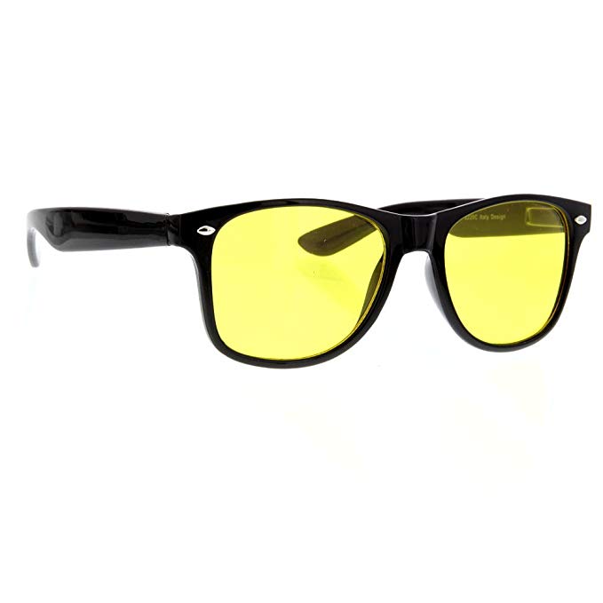 Vintage Wayfarer Sunglasses Color Lens Gradient Classic Retro