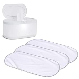 Munchkin® Touch Free Baby Wipe Warmer and 3pk Waterproof Changing Pad Liners