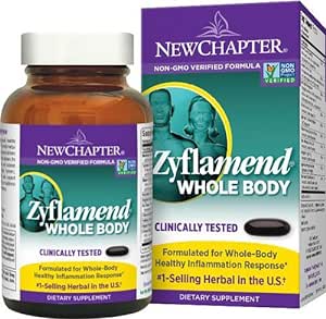 New Chapter Zyflamend Whole Body -- 180 Vegetarian Capsules (Pack of 2)