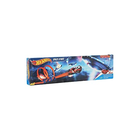 Hot Wheels Metal Space Strife trackset Includes 1 Die-cast car, Multi Color