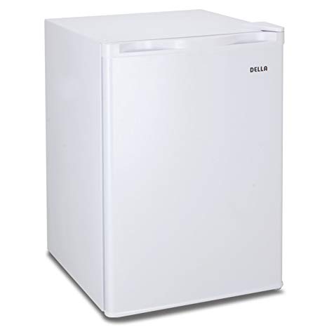 Della 2.6 cu ft 1-Door Compact Refrigerator, Separate Chiller Compartment, White