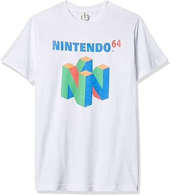 Nintendo Men's N64 Logo Short Sleeve T-Shirt