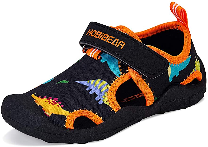 WateLves Girls Boys Water Shoes Quick Dry Slip Aqua Socks for Beach Swim Pool Sandals Outdoor (Toddler/Little Kid)