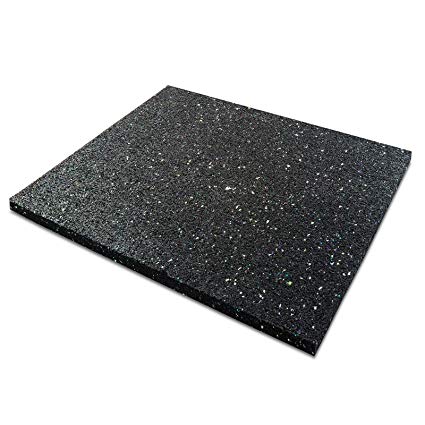 casa pura Anti-Vibration Pad | Rubber Vibration Isolator Mat | Matting for Washing Machines, Washers, Dryers and Appliances | Available in 6 Sizes | 24x40x0.8