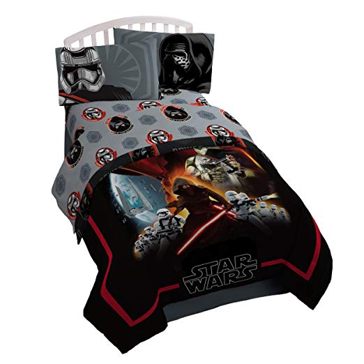 Star Wars Ep7 3 Piece Twin Sheet Set