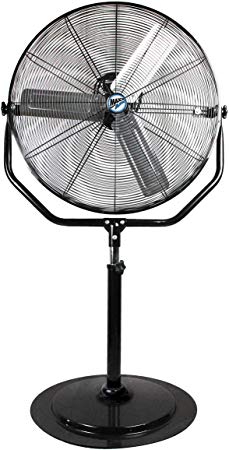Maxx Air Industrial Pedestal Fan | Heavy Duty 30" Stand Fan, 4800 CFM