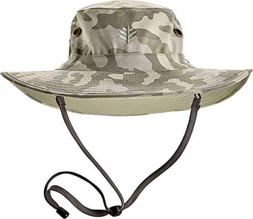 Coolibar UPF 50  Men's Leo Shapeable Wide Brim Hat - Sun Protective