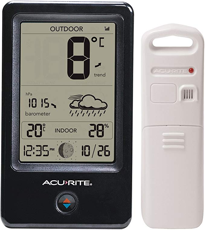 AcuRite 77008EM Weather Station with Count Temperature/Humidity/Forecast