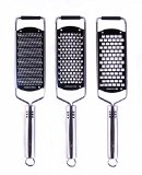 Culina Professional Stainless Steel Hand-held Graters - Set of 3