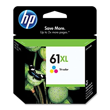 HP 61XL Tri-color High Yield Original Ink Cartridge (CH564WN)
