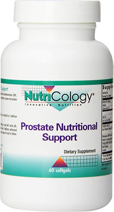 Nutricology Prostate Nutritional Support, Softgels, 60-Count