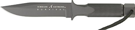 Schrade SCHF2SM Small Extreme Survival One-Piece Drop Forged Clip Point Fixed Blade